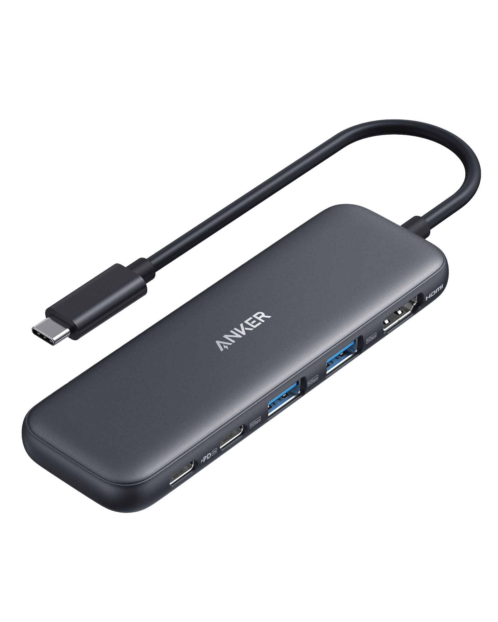 Anker 332 USB-C Hub (5-in-1) Black 1 Anker 332 USB-C Hub (5-in-1) Black