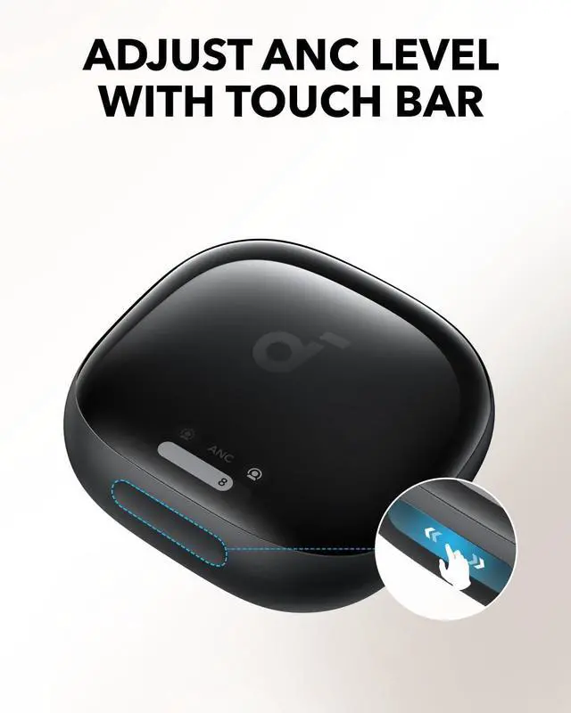 Soundcore Liberty 4 Pro Earbuds Black 2 Soundcore Liberty 4 Pro Earbuds Black - Image 2