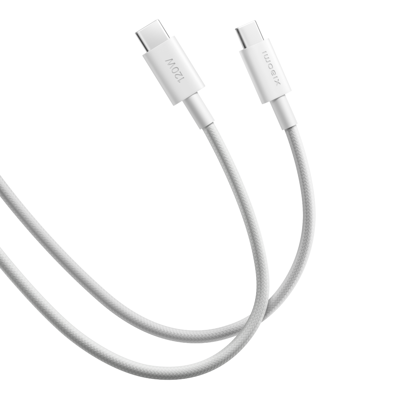 Xiaomi 6A Braided USB-C to USB-C Cable (2M) 2 Xiaomi 6A Braided USB-C to USB-C Cable (2M) - Image 2