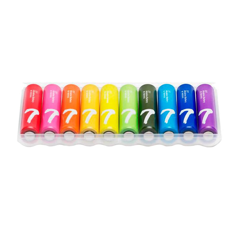 Xiaomi AAA Rainbow Batteries (10 Count) 2 Xiaomi AAA Rainbow Batteries (10 Count) - Image 2