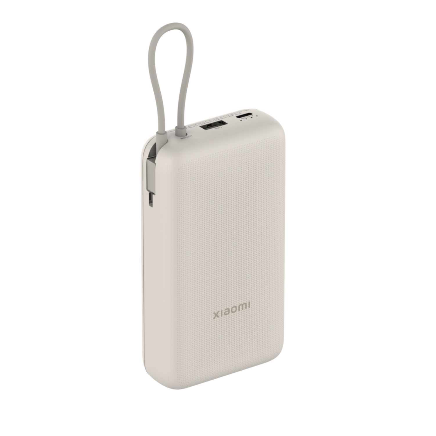 Xiaomi 33W Power Bank 20000mAh Integrated Cable Tan GL 1 Xiaomi 33W Power Bank 20000mAh Integrated Cable Tan GL