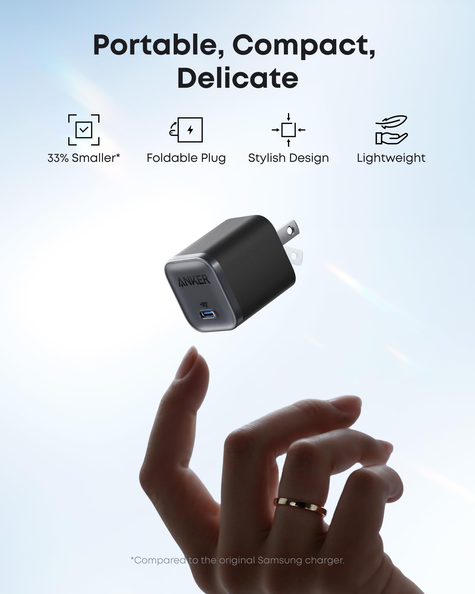 Anker Nano Charger (45W) Black 3 Anker Nano Charger (45W) Black - Image 3