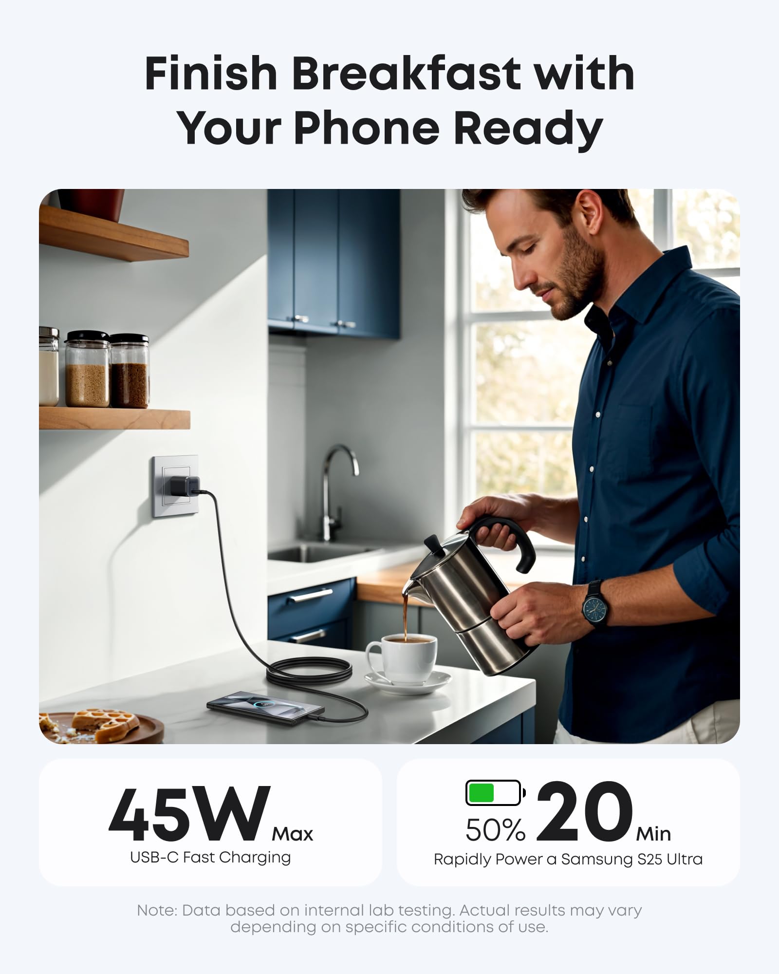 Anker Nano Charger (45W) Black 4 Anker Nano Charger (45W) Black - Image 4