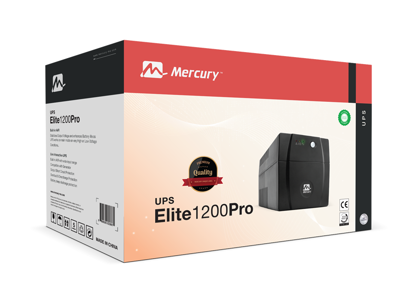 Mercury Elite 1200 Pro Offline UPS 1200VA 700W 2 Mercury Elite 1200 Pro Offline UPS 1200VA 700W - Image 2