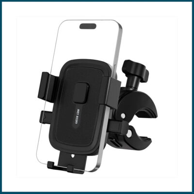 Green Lion Ride Mount Bike Phone Holder Black
