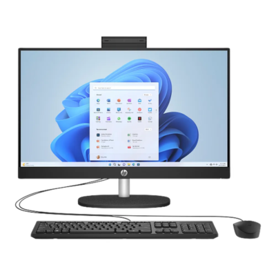 HP 23.8 Inch All-in-One 24-cr1091nh PC Intel Core Ultra 5 8GB RAM 512GB SSD FHD Jet Black (D18YNEA)