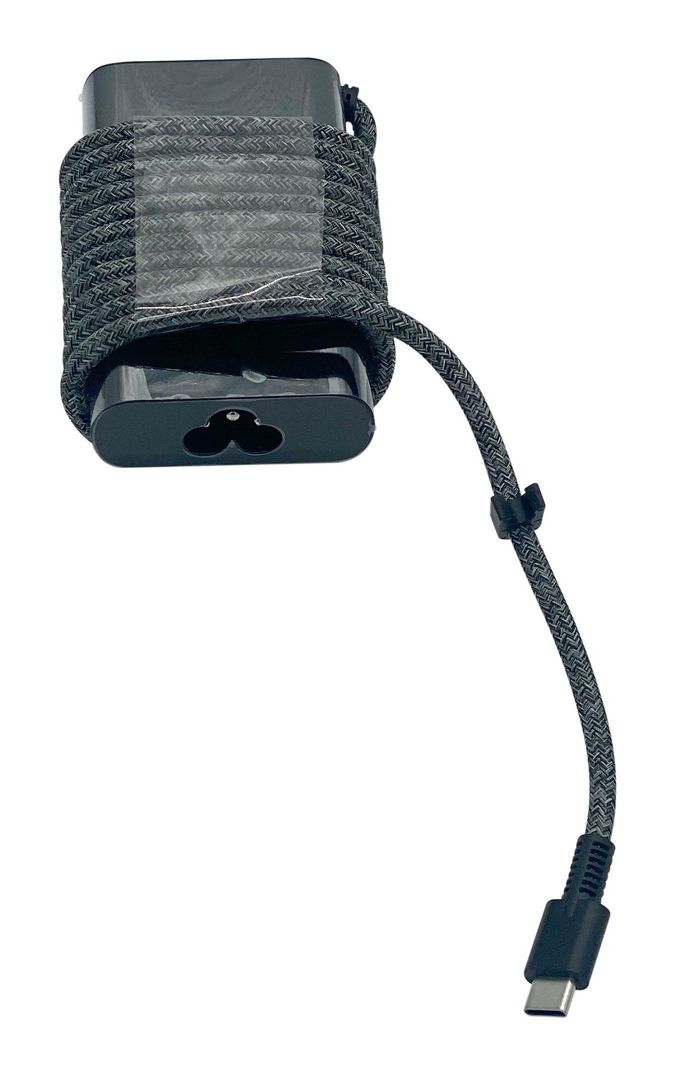 HP USB-C Laptop Charger with Braided Cable (Ex-UK) 1 HP USB-C Laptop Charger with Braided Cable (Ex-UK)