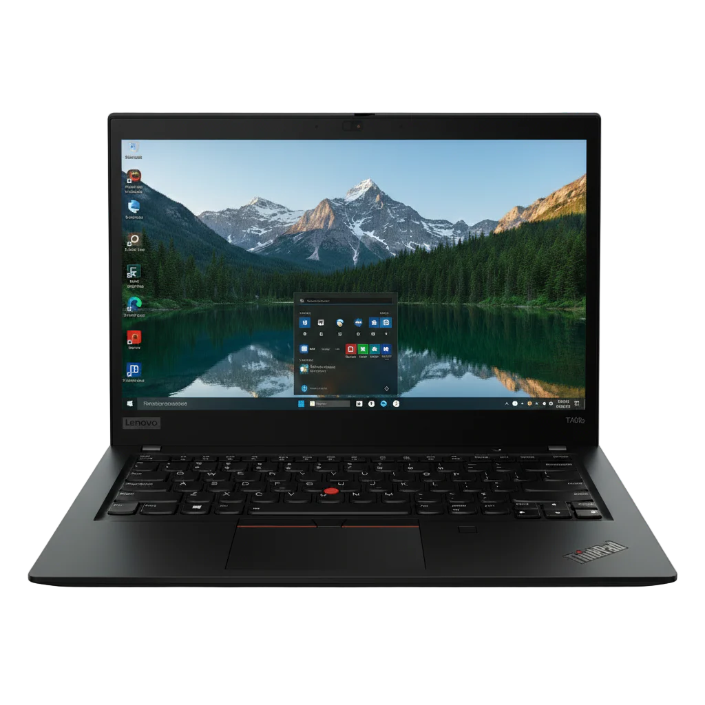 Lenovo ThinkPad T490s Intel Core i7 8th Gen 32GB RAM 512GB SSD 14" Touchscreen (Grade A) 2 Lenovo ThinkPad T490s Intel Core i7 8th Gen 32GB RAM 512GB SSD 14" Touchscreen (Grade A) - Image 2
