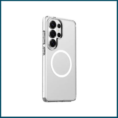Levelo Allure PC Hard MagSafe Case For Samsung S26 Ultra Transparent