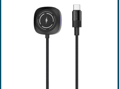 Levelo Otto Type-C Apple Watch Wireless Charger 1.2m Cable Black