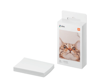 Mi Portable Photo Printer Paper (2x3-Inch, 20-Sheets)