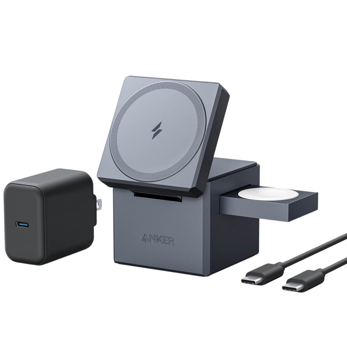 Anker 3-in-1 Cube with MagSafe 1 Anker 3-in-1 Cube with MagSafe