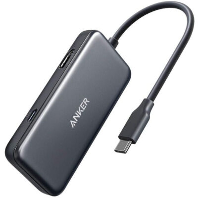Anker PowerExpand 3-in-1 USB-C PD Hub Gray