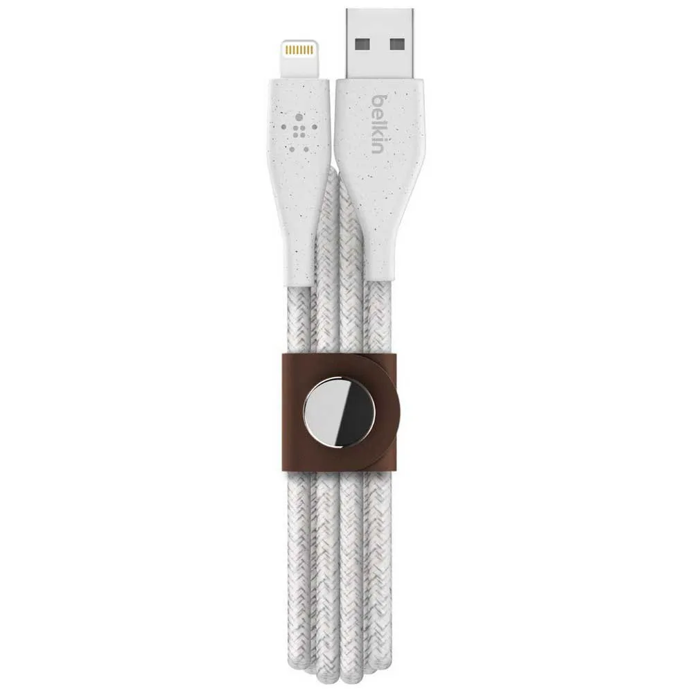 Belkin DuraTek Plus Lightning to USB-A Cable with Strap 1M Black 4 Belkin DuraTek Plus Lightning to USB-A Cable with Strap 1M Black - Image 4