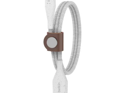 Belkin DuraTek Plus Lightning to USB-A Cable with Strap 1M Black