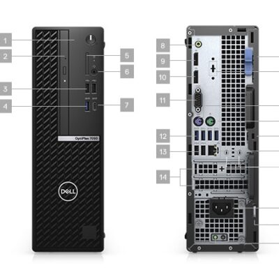 Dell OptiPlex 7090 Small Form Factor, Intel Core i5-10500, 16GB RAM, 512GB SSD