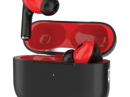 Green Lion 2nd Gen Earbuds Pro2 with ANC Red & Black