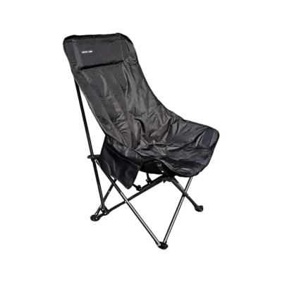 Green Lion Ranger Foldable Camping Chair Black
