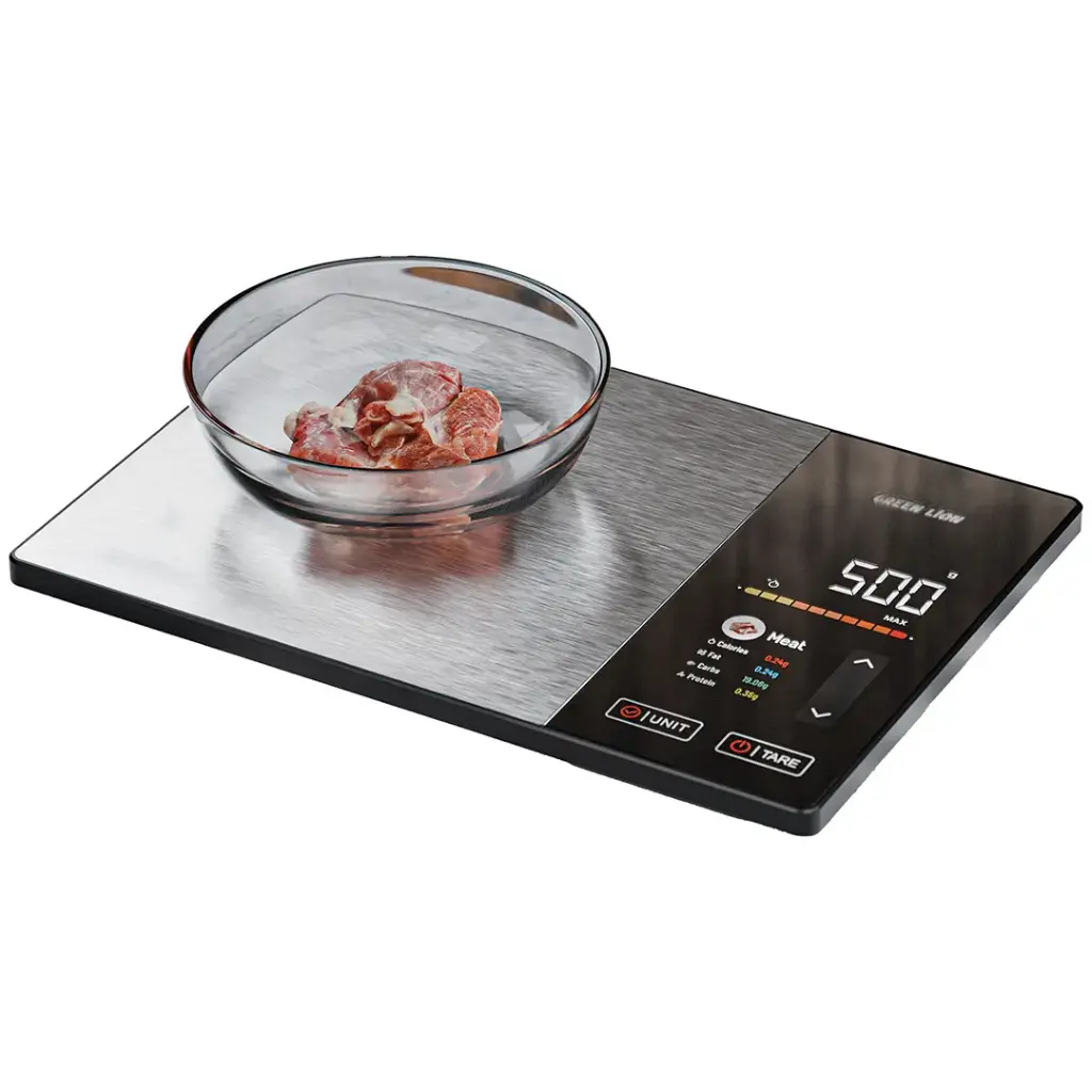 Green Lion Smart Food Scale with Advanced TFT Display Black 1 Green Lion Smart Food Scale with Advanced TFT Display Black