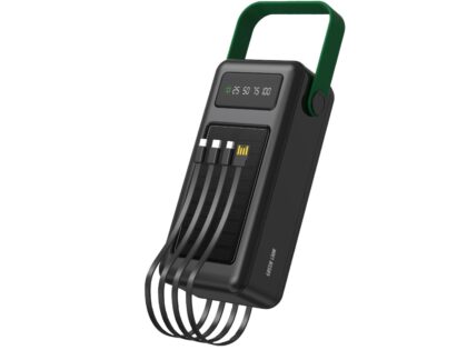 Green Lion Solar Max 50000mAh Power Bank Black