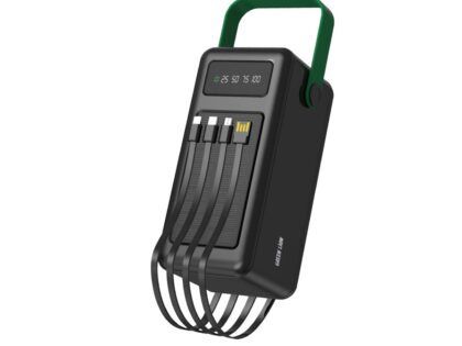 Green Lion Solar Max 80000mAh Power Bank Black