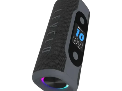 Levelo BassBeat Portable Speaker With Display Black