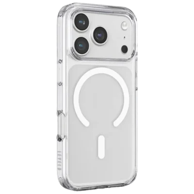 Levelo Clara MagSafe TPU PC Case For iPhone 17 Transparent