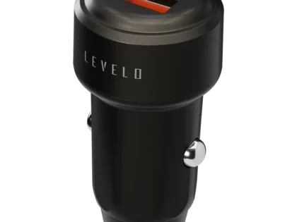 Levelo Nori Mini 60W Car Charger Gun Grey