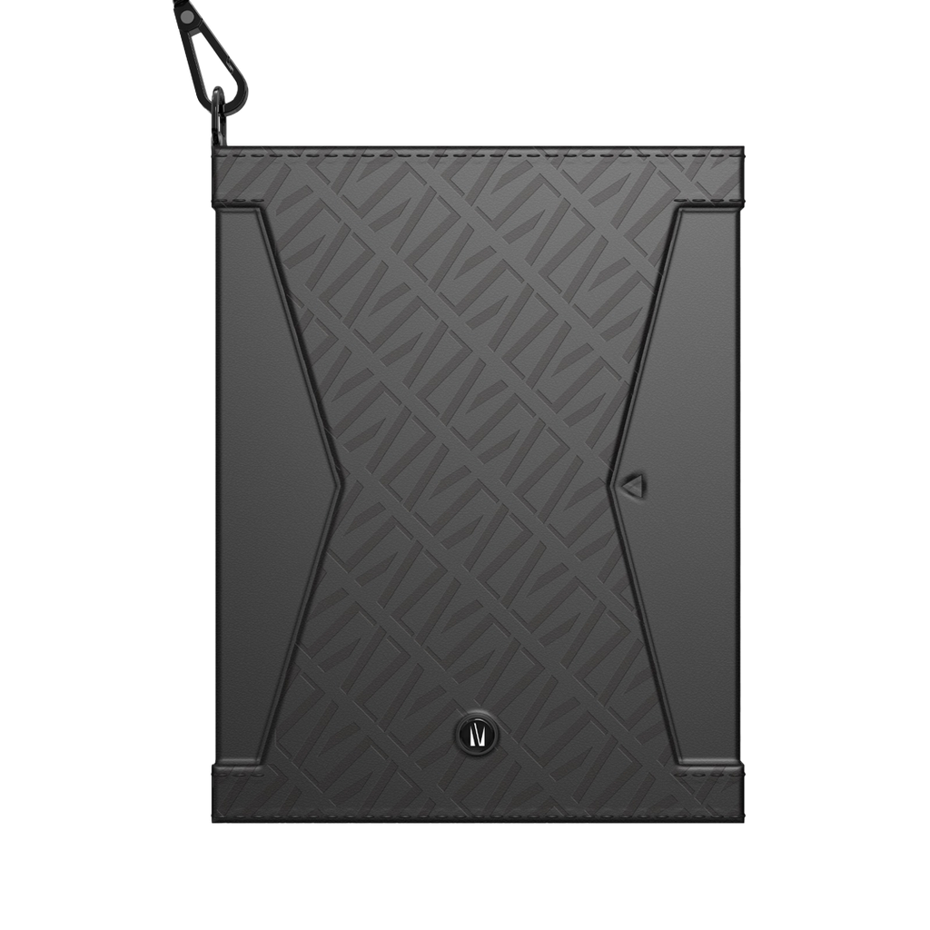 Levelo Offshore Passport Holder Leather Case Black 1 Levelo Offshore Passport Holder Leather Case Black