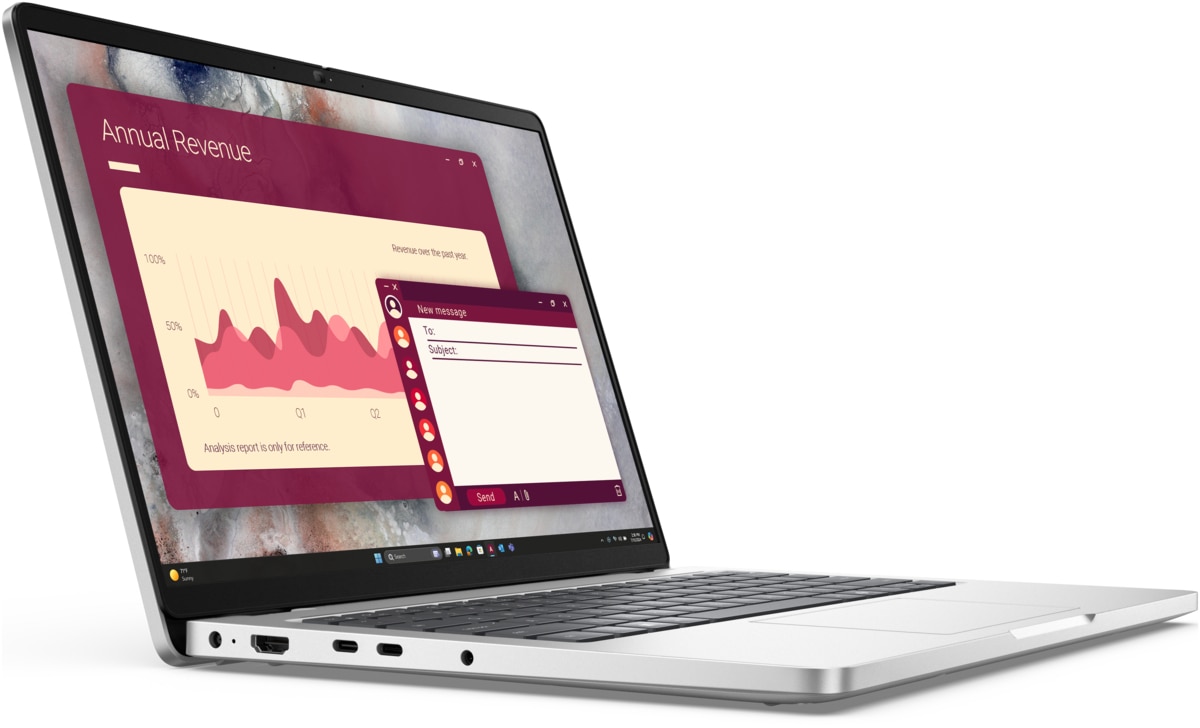 Dell Pro 14 PC14250 Intel Core 7 150U 16GB RAM 512GB SSD 14″ Ubuntu, Platinum 2 Dell Pro 14 PC14250 Intel Core 7 150U 16GB RAM 512GB SSD 14″ Ubuntu, Platinum - Image 2
