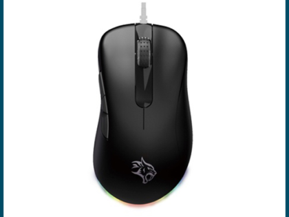Porodo Gaming BlackHawk Wired Mouse 3389 with TTC Switch Black