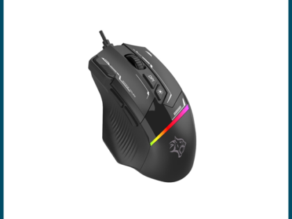 Porodo Gaming 8D RGB Wired Mouse DPI 7200 Black