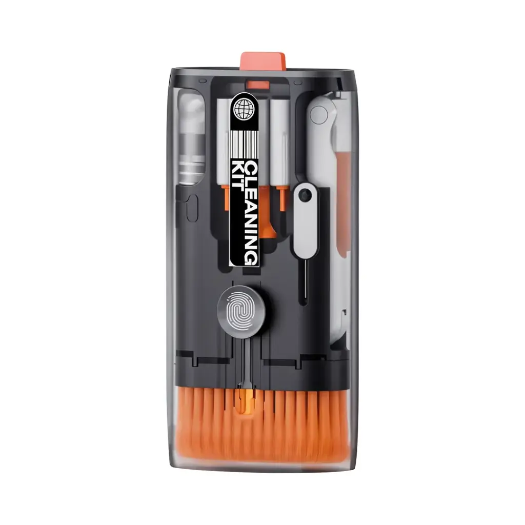 Porodo 11-IN-1 Cleaning Kit Black 1 Porodo 11-IN-1 Cleaning Kit Black