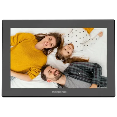 Porodo Pixelle 10.1 Inch Smart Frame Mirror Glass Technology Black