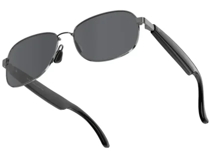 Porodo Silenza Polarized Smart Glasses With Touch Control Black