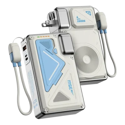 Powerology Power Bank Wall Charger Magsafe 20000mAh White