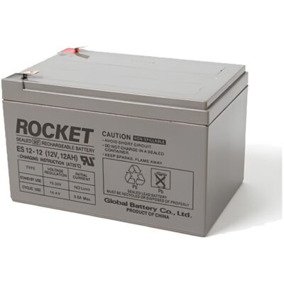 EnerRocket 12V 12AH AGM Battery (10yr Design Life)