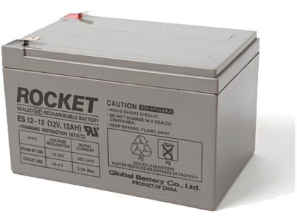 EnerRocket 12V 12AH AGM Battery (10yr Design Life)