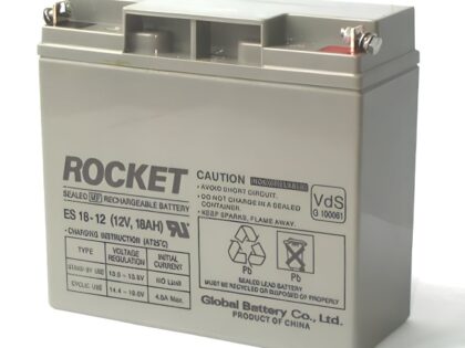 EnerRocket 12V 18AH AGM Battery (10yr Design Life)