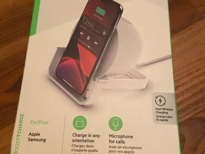 Belkin Bluetooth Speaker + 10W Wireless Charger White