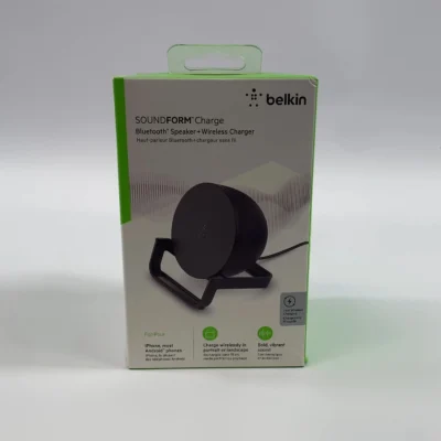 Belkin Bluetooth Speaker + 10W Wireless Charger Black