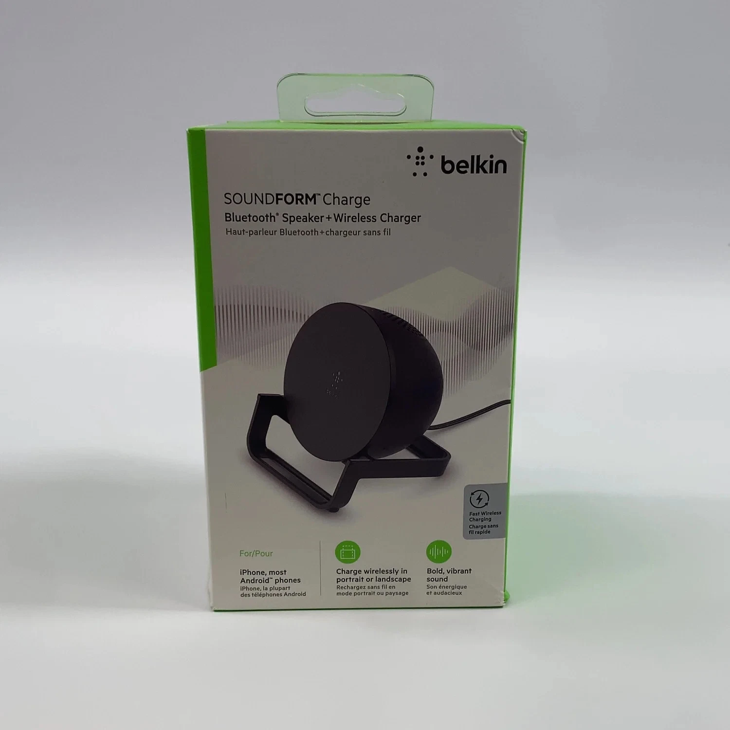 Belkin Bluetooth Speaker + 10W Wireless Charger Black 1 Belkin Bluetooth Speaker + 10W Wireless Charger Black