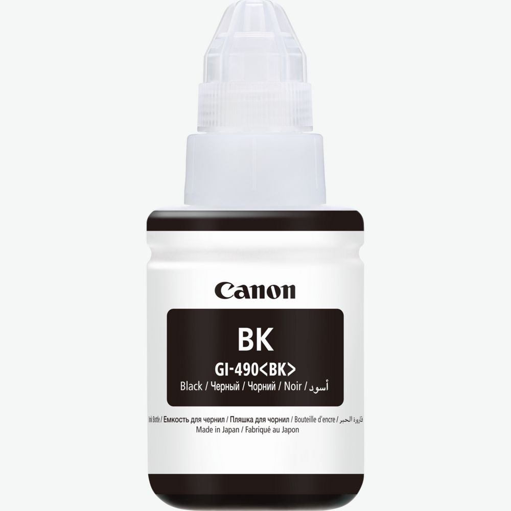 Canon Ink Bottle GI-490 Black 135ml (0663C001AA) 1 Canon Ink Bottle GI-490 Black 135ml (0663C001AA)