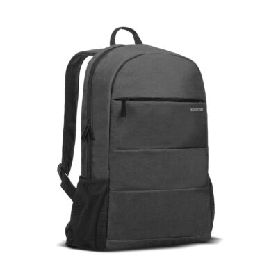 Promate Alpha-BP High Capacity Dual Tone Backpack, Multiple Pockets, for Laptops up to 15.6" (ALPHA-BP.BLACK)