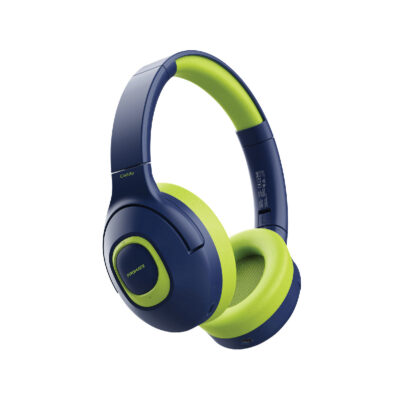 Promate Coddy Bluetooth v5.0 Over Ear Headset with Microphone, AUX Port (CODDY.EMERALD/BUBBLEGUM)