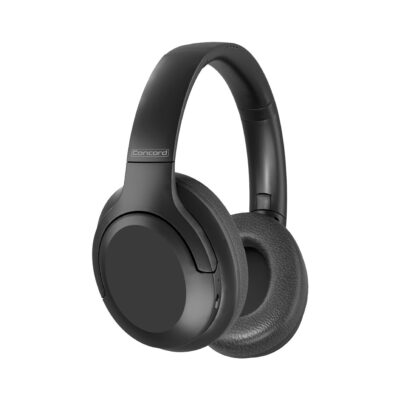 Promate Concord ANC High-Fidelity Stereo Wireless Headphones, 27 Hours Playback (CONCORD.BLACK)