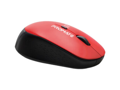 Promate Tracker 1600DPI MaxComfort Ergonomic Wireless Mouse (TRACKER.RED)