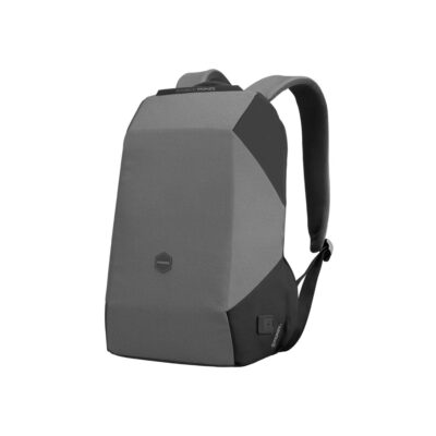 Promate UrbanPack-BP 15.6" Urban Styled EcoPakt Travel Backpack, Recycled RPET, Wheelie Strap (URBANPACK-BP)