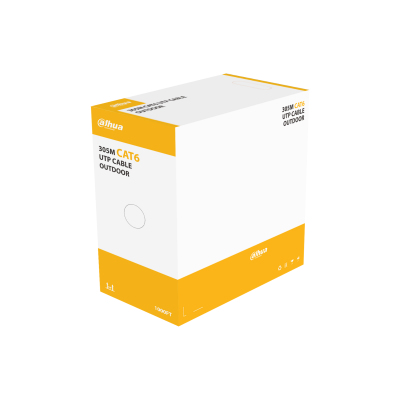 Dahua DH-PFM920-6U 305m Outdoor CAT6 U/UTP Cable (99.97% Copper) 1 Dahua DH-PFM920-6U 305m Outdoor CAT6 U/UTP Cable (99.97% Copper)