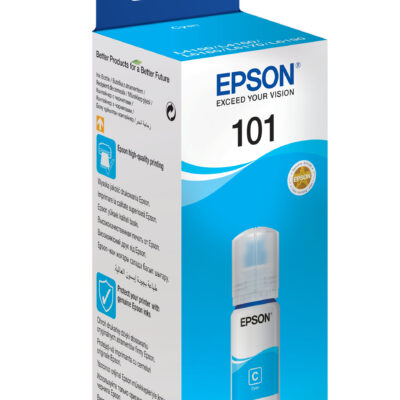Epson 101 EcoTank Cyan Ink Bottle 70ml (C13T03V24A)